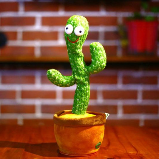 Cactus Plush Toy: Singing, Dancing, and Learning Fun for All Ages