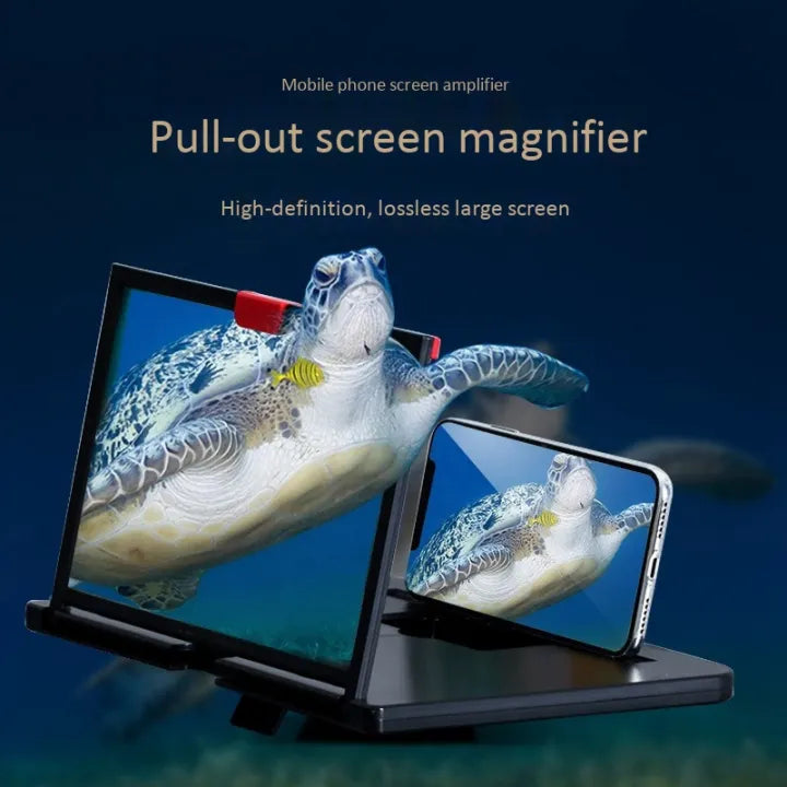 12-inch  Mobile Phone Screen Magnifier Video Screen Amplifier,Mobile Amplifier 12 Inch Supports All Smartphones
